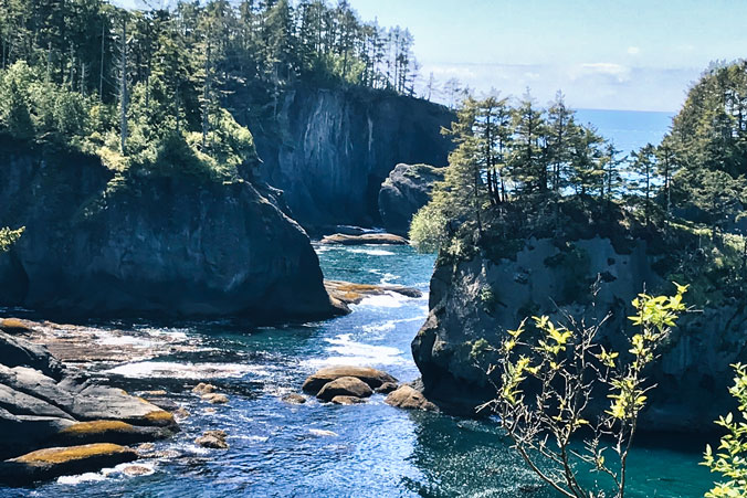 Cape Flattery from the cliffs